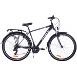 Trekingový bicykel 28 Fuzlu Core 19" Čierno-biely Trekingový bicykel 28 Fuzlu Core 19" Čierno-biely